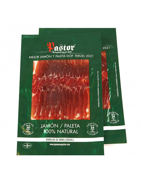 Paleta de Teruel DOP. loncheada | 100% Natural | Jamones Pastor
